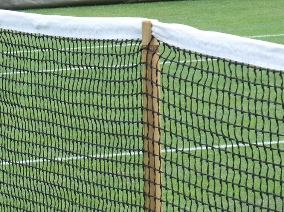 Wimbledon style wooden Singles Sticks (pair) - Sportsmark