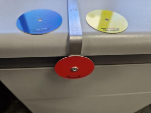 Coloured Bowls marker discs